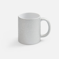 Кружка для сублимационной печати Sagredo, серебристая