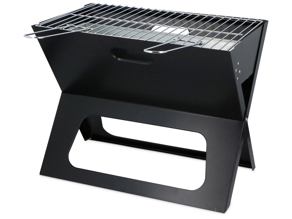 Складной переносной мангал для BBQ Mangal (черный)