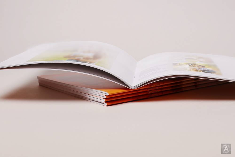 Печать книг на скрепке