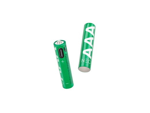 Аккумуляторные батарейки NEO X3C, ААА (зеленый)
